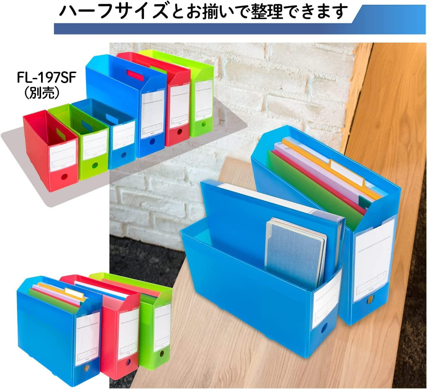 (Pre-Order) Plus Grade Name School PP Box File A4-E FL-199SF - CHL-STORE 