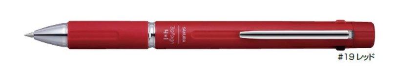 (Pre-Order) SAKURA Ball Sign 4+1 Multi-function pen GB4M1004 / Refill R-GBH04 - CHL-STORE 