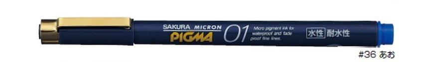 (Pre-Order) SAKURA ESDK01 ESDK02 ESDK03 Water-based Pigment Ink 0.01mm 0.02mm 0.03mm Micron Fineliner Pen - CHL-STORE 