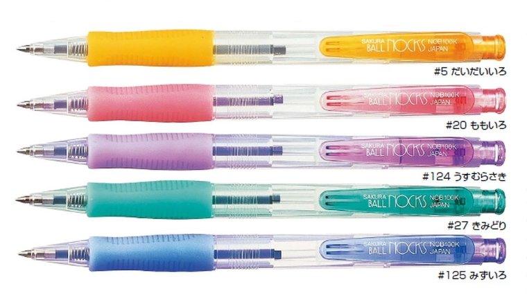 (Pre-Order) SAKURA NOB100K NOCKS 0.7mm Oil-Based Ballpoint Pen / Refill R-NOB#49 - CHL-STORE 