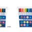 (Pre-Order) SAKURA SK-M6 SK-M12 Water-based Marker 1.0mm Color Sign Pen Set / 6-Colors Set /12-Colors Set - CHL-STORE 