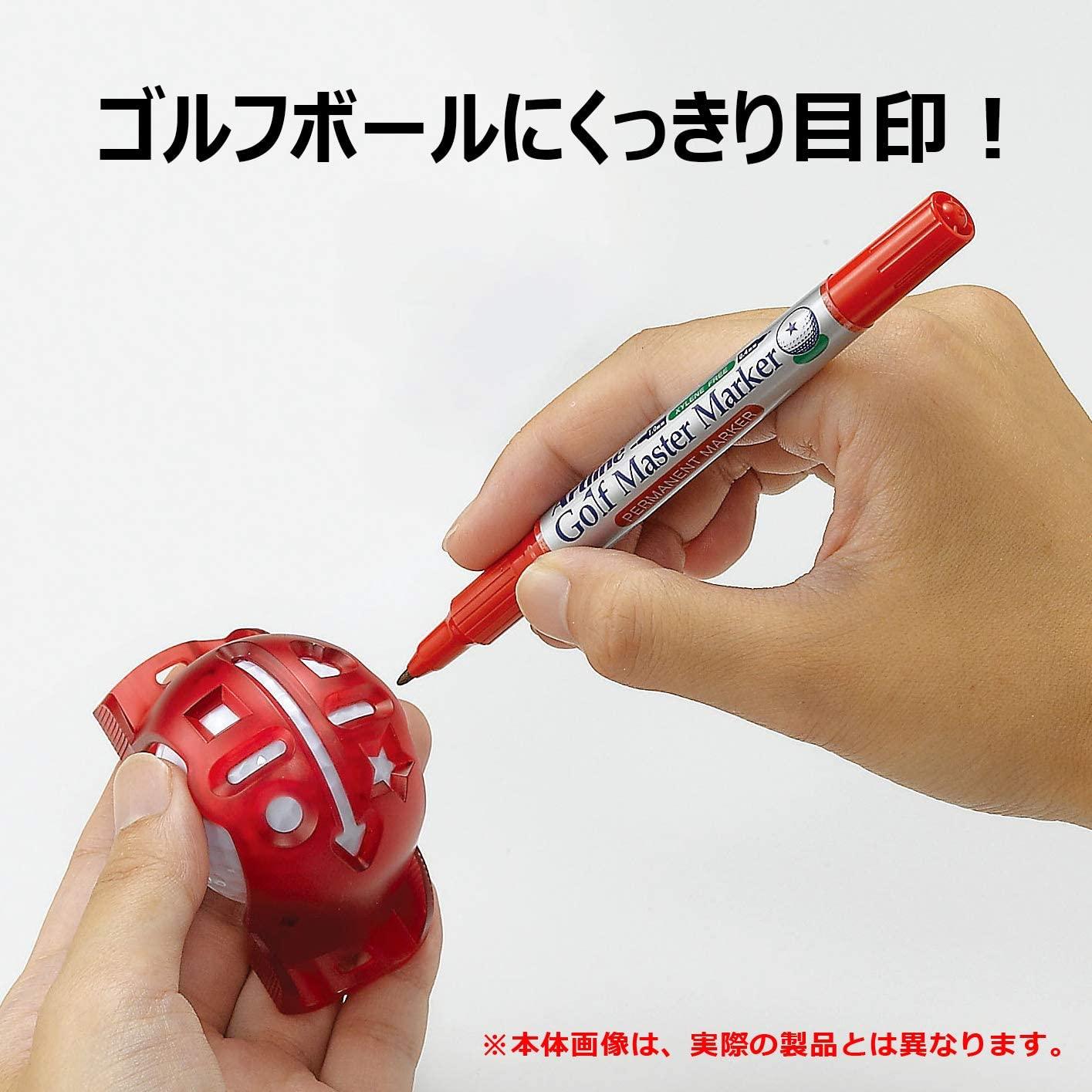 (Pre-Order) SHACHIHATA Artline 0.4mm 1.0mm Golf Master Marker K-841TG/H - CHL-STORE 
