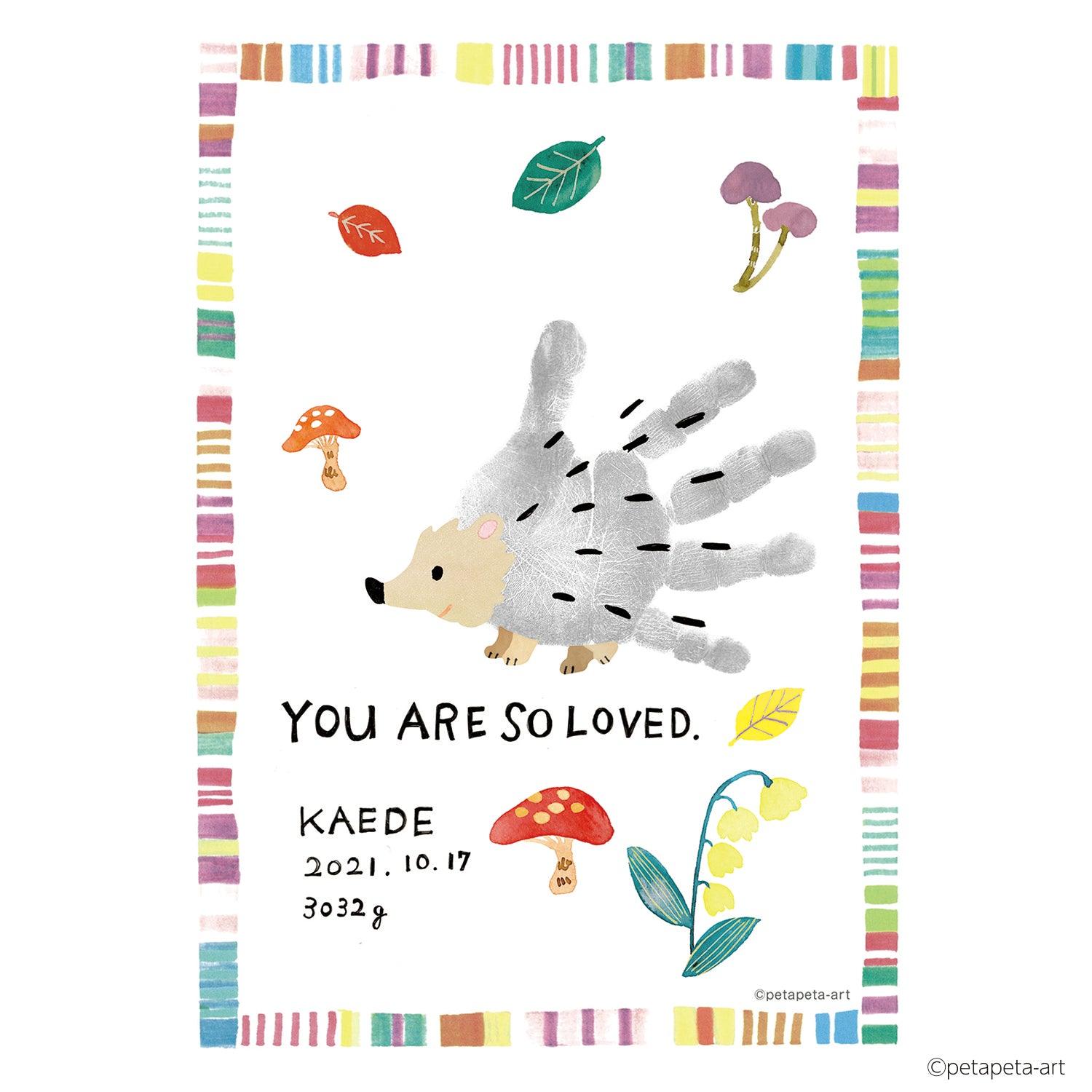 (Pre-Order) SHACHIHATA Handprint/footprint art production kit First Art (A5 size) HPSK-A5 HPS-A - CHL-STORE 
