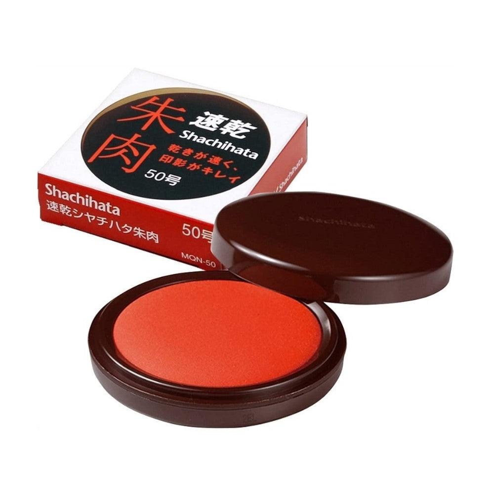 (Pre-Order) SHACHIHATA Quick-drying shachihata vermilion MQN-30~60 OQN-28 - CHL-STORE 