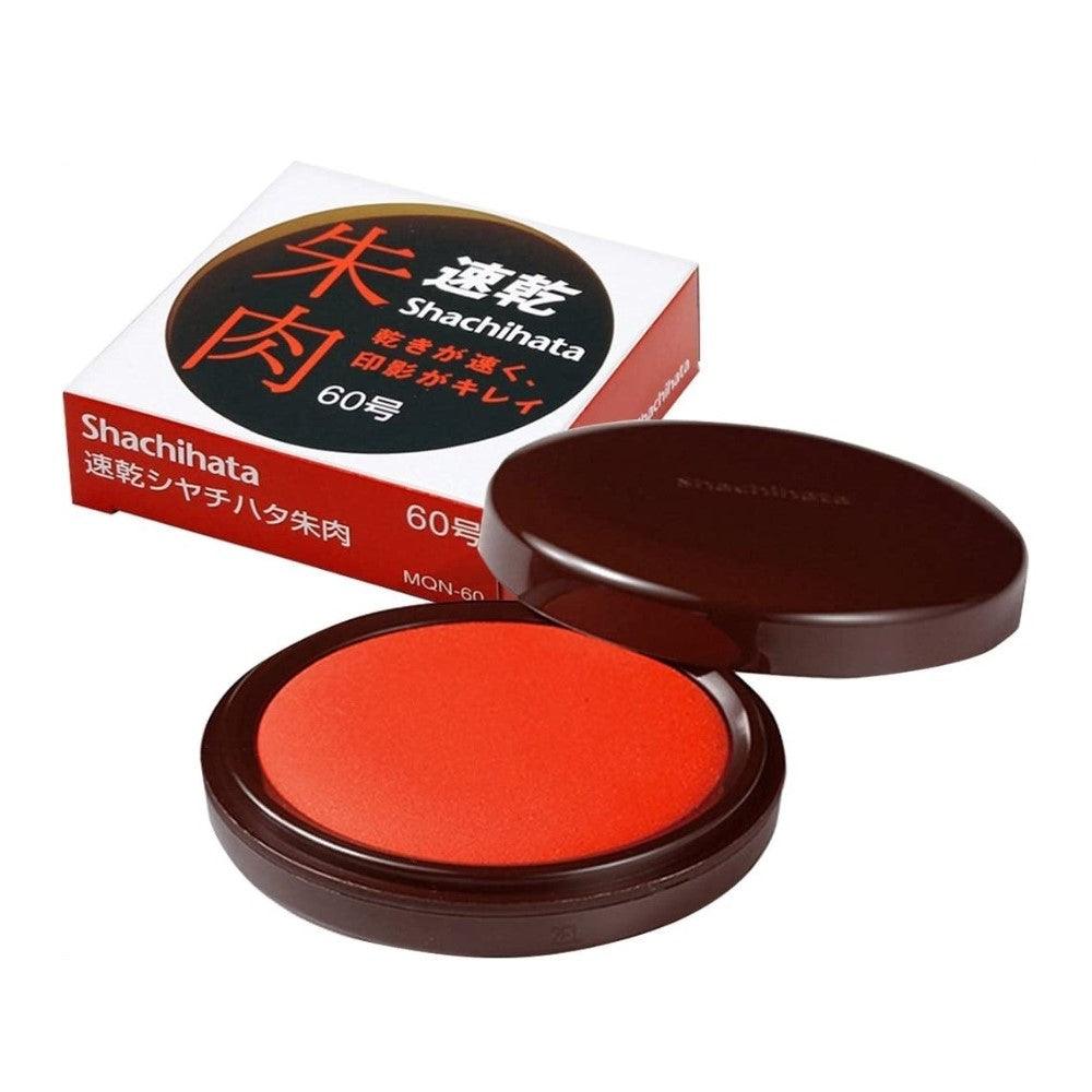 (Pre-Order) SHACHIHATA Quick-drying shachihata vermilion MQN-30~60 OQN-28 - CHL-STORE 