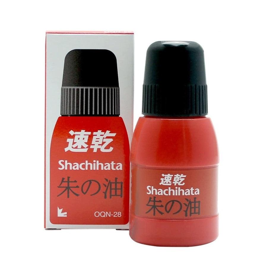 (Pre-Order) SHACHIHATA Quick-drying shachihata vermilion MQN-30~60 OQN-28 - CHL-STORE 