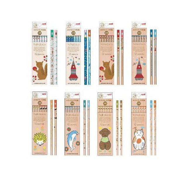 (Pre-Order) UNI hahatoco pencil hexagonal pencil, 5610, 5611, 5621, 5622, 5633, 5634m 5638, 5639 - CHL-STORE 