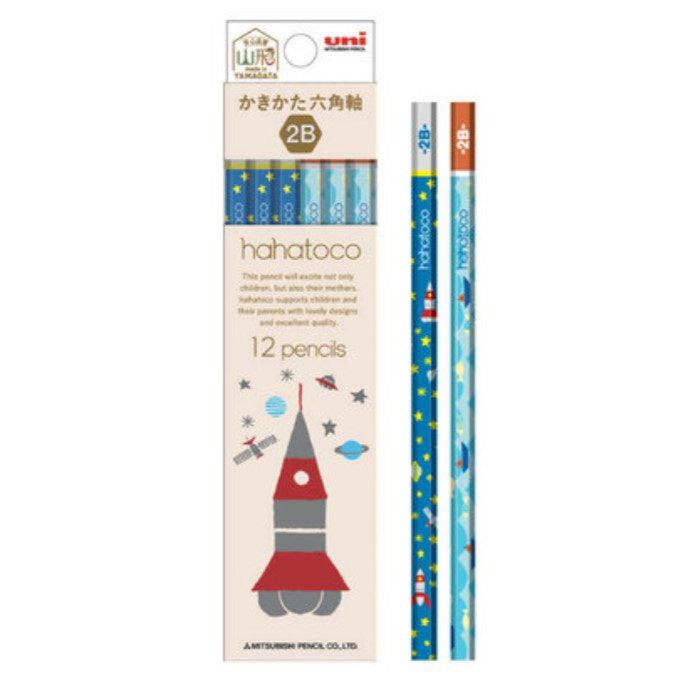 (Pre-Order) UNI hahatoco pencil hexagonal pencil, 5610, 5611, 5621, 5622, 5633, 5634m 5638, 5639 - CHL-STORE 