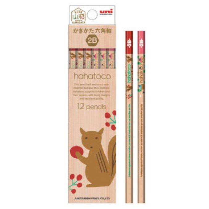 (Pre-Order) UNI hahatoco pencil hexagonal pencil, 5610, 5611, 5621, 5622, 5633, 5634m 5638, 5639 - CHL-STORE 