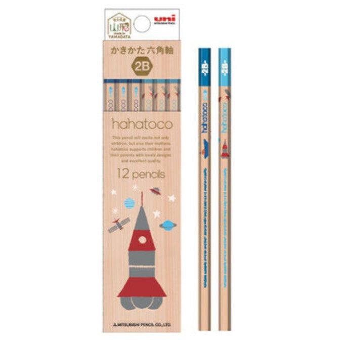 (Pre-Order) UNI hahatoco pencil hexagonal pencil, 5610, 5611, 5621, 5622, 5633, 5634m 5638, 5639 - CHL-STORE 