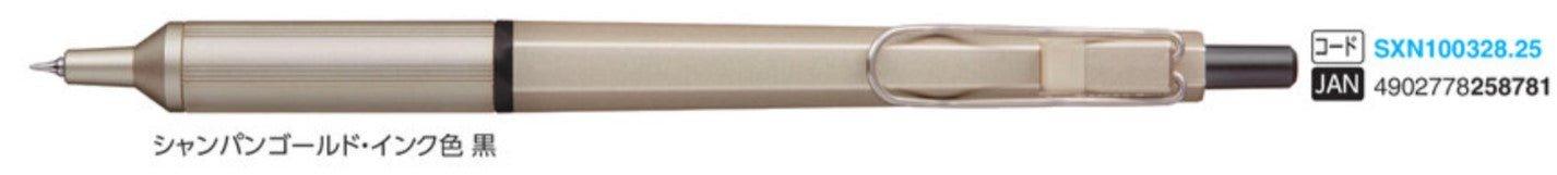 (Pre-Order) UNI JETSTREAM EDGE 0.28mm/0.38mm oil-based ballpoint pen, SXN-1003-28, SXN-1003-38 - CHL-STORE 