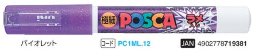 (Pre-Order) UNI POSCA arcylic paint markers, total: 28 colors, PC-1M, PC-1ML - CHL-STORE 