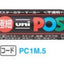 (Pre-Order) UNI POSCA arcylic paint markers, total: 28 colors, PC-1M, PC-1ML - CHL-STORE 