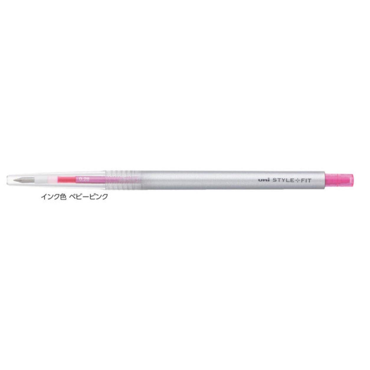 (Pre-Order) UNI style-fit 0.28mm/0.38mm/0.5mm ballpoint pen, UMN-139 - CHL-STORE 