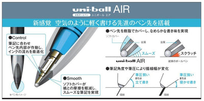 (Pre-Order) UNI Uni-ball AIR 0.5mm/0.7mm ballpoint pen, UBA-201 - CHL-STORE 
