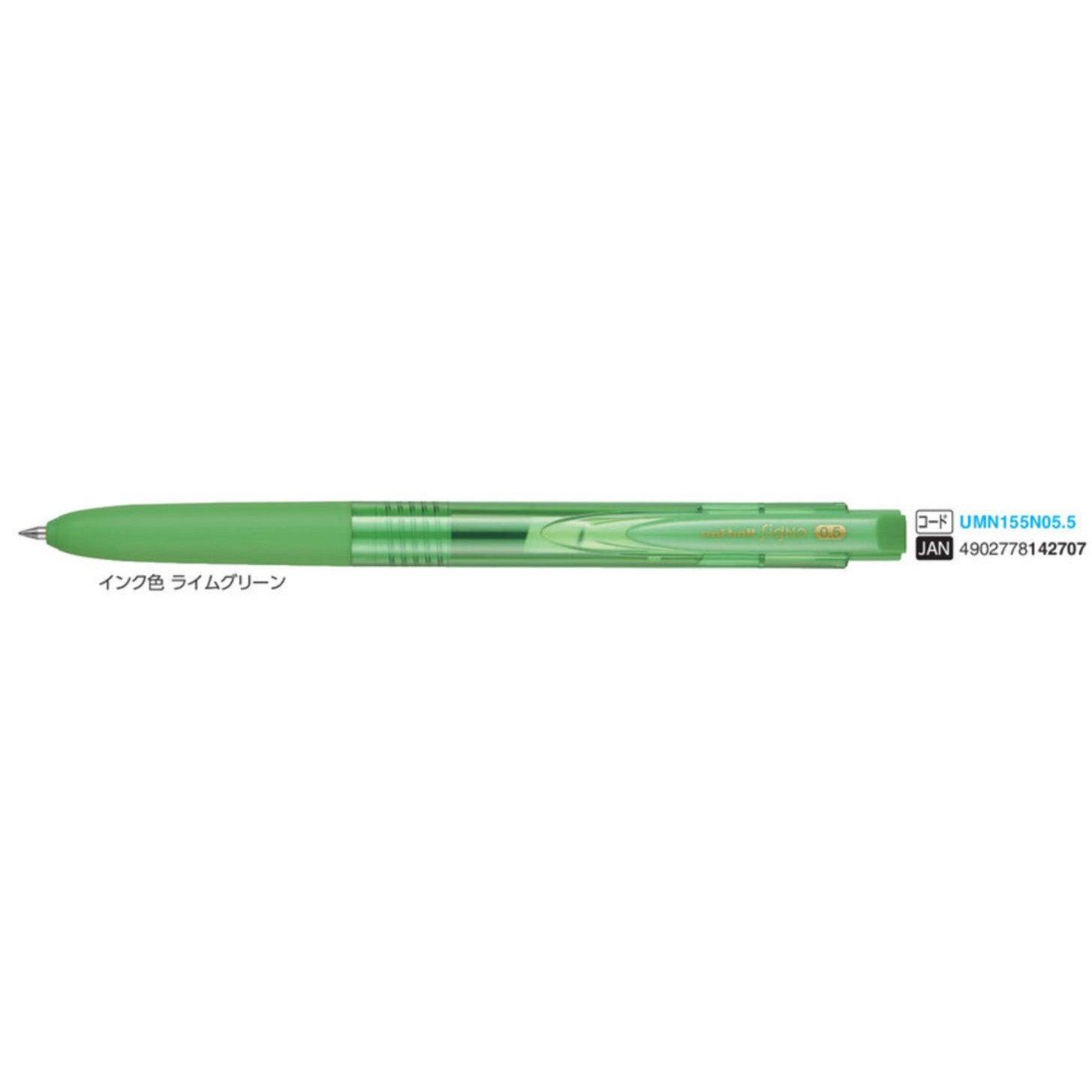 (Pre-Order) UNI Uni-ball Signo RT1 0.28mm/0.38mm/0.5mm ballpoint pen, UMN-155N - CHL-STORE 