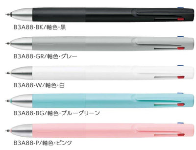(Pre-Order) ZEBRA BLEN 0.5mm/0.7mm 3 colors ballpoint Pen, B3AS88, B3A88 - CHL-STORE 