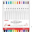 (Pre-Order) ZEBRA CLICKART 0.6mm Water-based marker WYSS22-12CST/CLT/CDK/CPL - CHL-STORE 