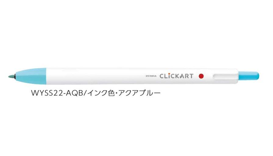 (Pre-Order) ZEBRA CLICKART 0.6mm Water-based marker WYSS22 - CHL-STORE 