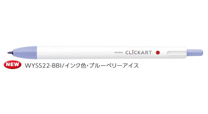 (Pre-Order) ZEBRA CLICKART 0.6mm Water-based marker WYSS22 - CHL-STORE 