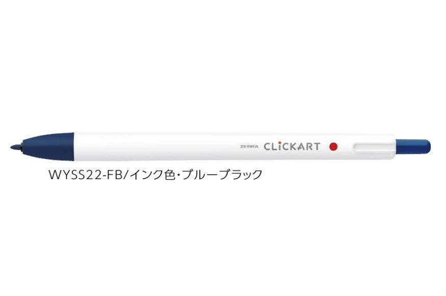 (Pre-Order) ZEBRA CLICKART 0.6mm Water-based marker WYSS22 - CHL-STORE 