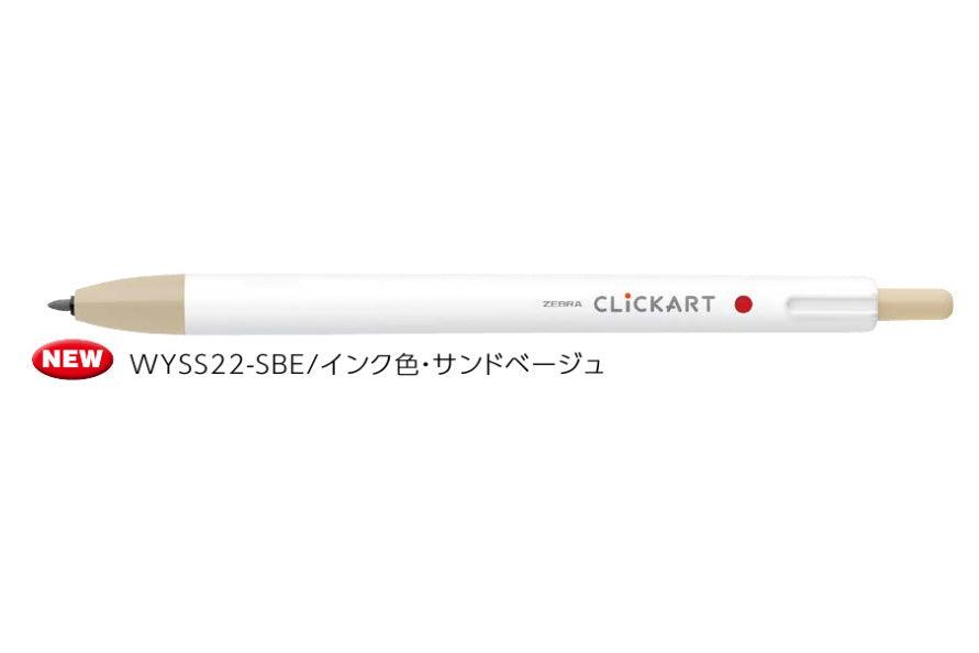 (Pre-Order) ZEBRA CLICKART 0.6mm Water-based marker WYSS22 - CHL-STORE 