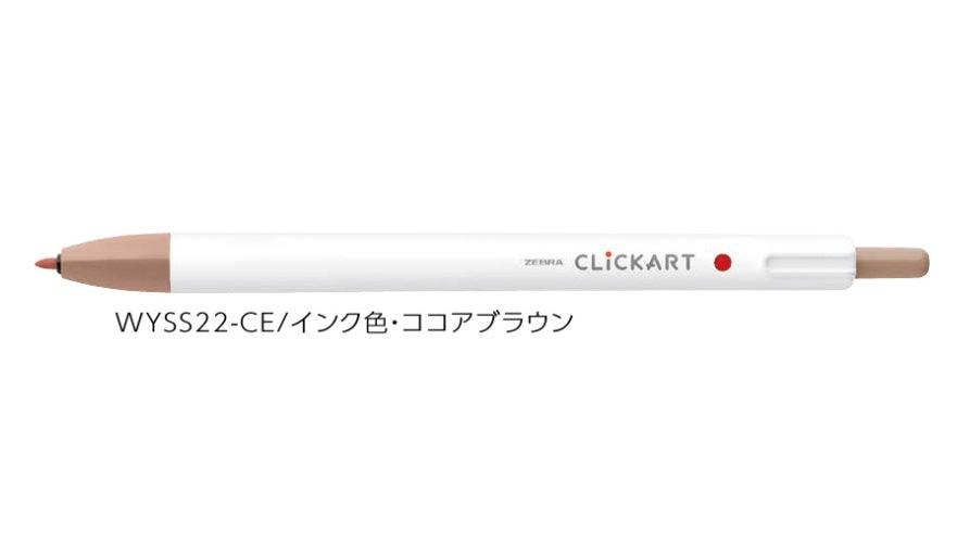 (Pre-Order) ZEBRA CLICKART 0.6mm Water-based marker WYSS22 - CHL-STORE 
