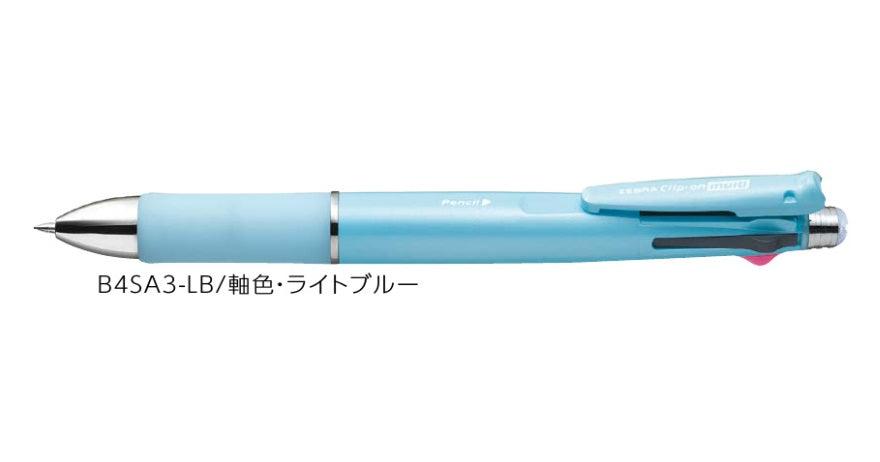(Pre-Order) ZEBRA Clip-on multi 0.7mm Multi-function oil dye pen B4SA3 - CHL-STORE 