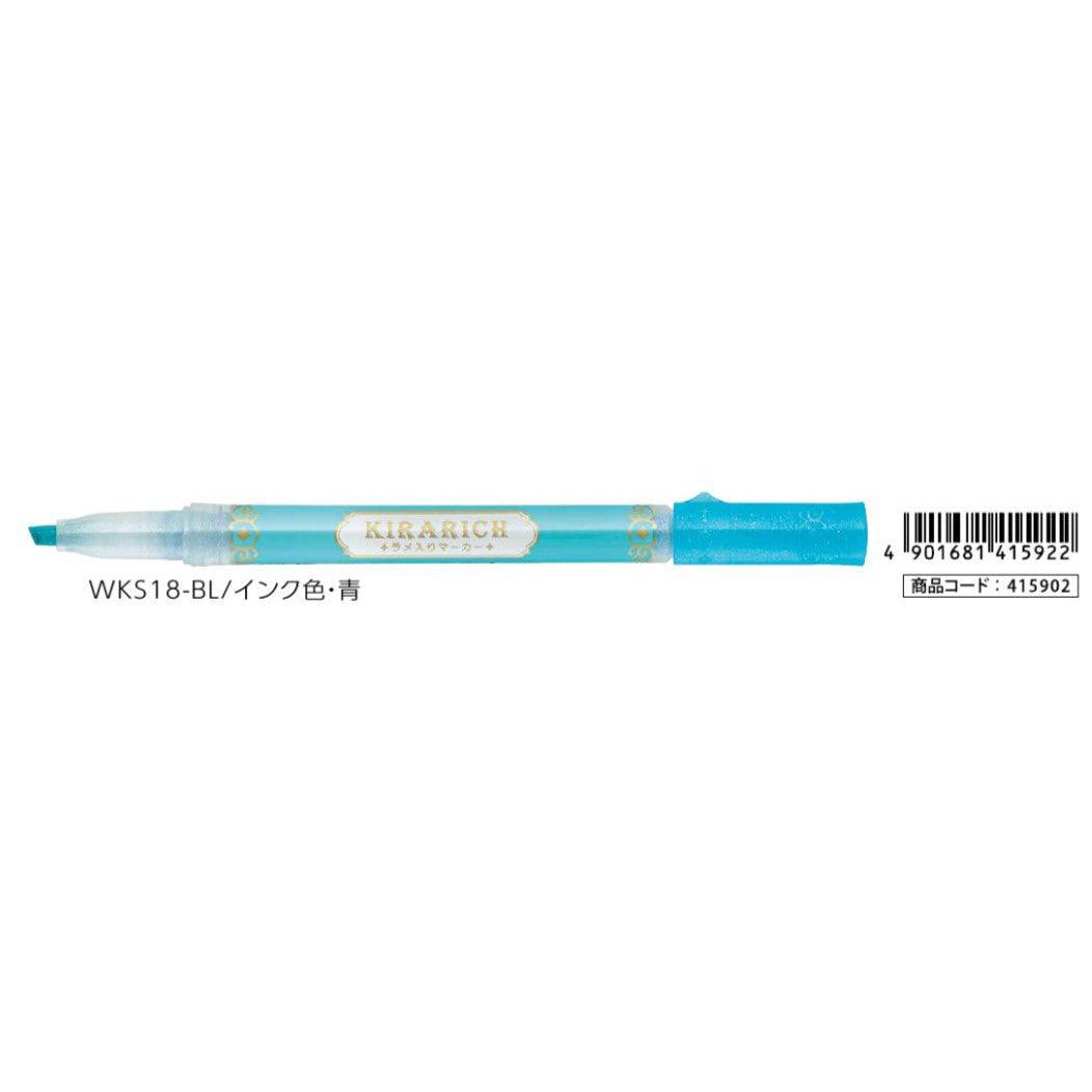 (Pre-Order) ZEBRA KIRARICH highlighter pen, Water-based marker, WKS18 - CHL-STORE 