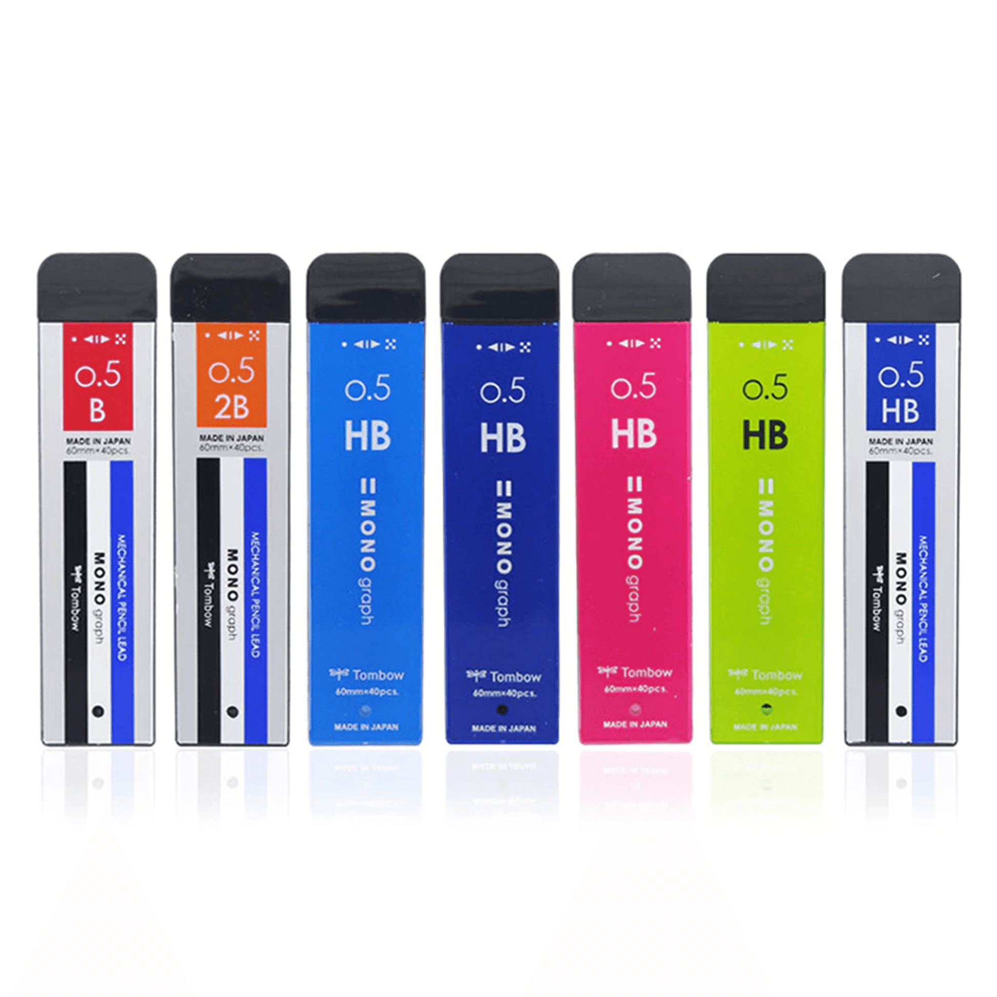Refill Automatic pencil refill TOMBOW mono graph R5-MG 0.5mm not easy to break durable stationery student school office writing R5-MG2B R5-MGB R5-MGHB - CHL-STORE 