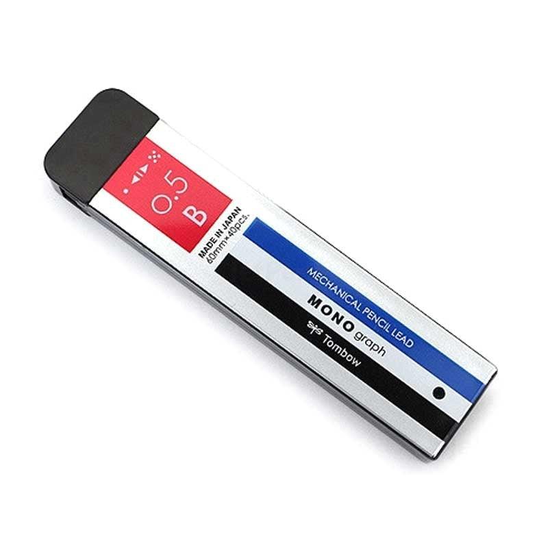 Refill Automatic pencil refill TOMBOW mono graph R5-MG 0.5mm not easy to break durable stationery student school office writing R5-MG2B R5-MGB R5-MGHB - CHL-STORE 