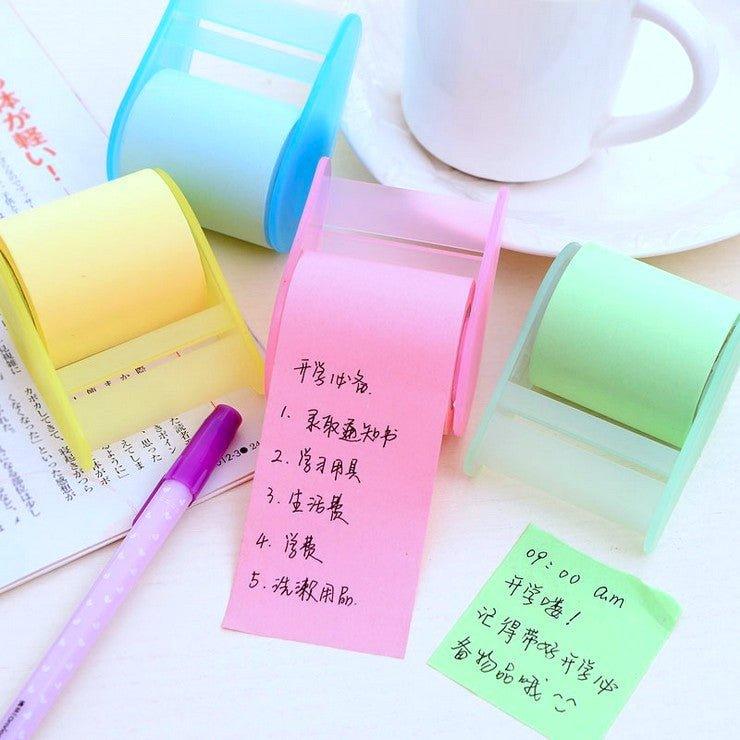 Roll type casual tear note Replace the sticky note paper N times NP-000129 - CHL-STORE 
