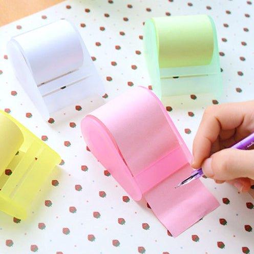 Roll type casual tear note Replace the sticky note paper N times NP-000129 - CHL-STORE 