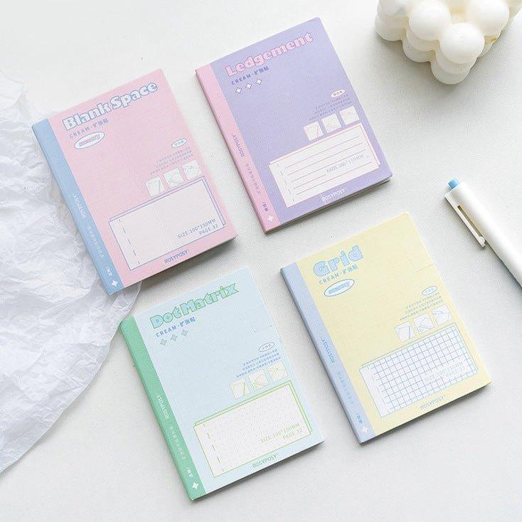 RosyPosy Cream Collection Cream Colors Comments Expansion Notes Notebooks NP-000169 - CHL-STORE 