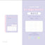 RosyPosy Cream Collection Cream Colors Comments Expansion Notes Notebooks NP-000169 - CHL-STORE 