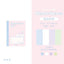 RosyPosy Cream Collection Cream Colors Comments Expansion Notes Notebooks NP-000169 - CHL-STORE 