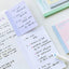 RosyPosy Cream Collection Cream Colors Comments Expansion Notes Notebooks NP-000169 - CHL-STORE 