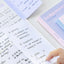 RosyPosy Cream Collection Cream Colors Comments Expansion Notes Notebooks NP-000169 - CHL-STORE 
