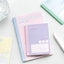 RosyPosy Post-it Notes Cream Color Blocking Notes Expansion Notes Memo NP-000124 - CHL-STORE 