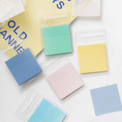 RosyPosy Reflection Series Color Clear Notes 50 Sheets NP-000089 - CHL-STORE 