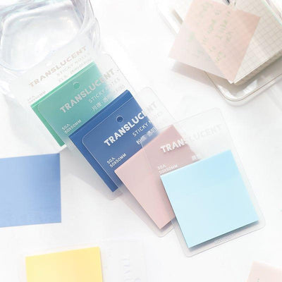 RosyPosy Reflection Series Color Clear Notes 50 Sheets NP-000089 - CHL-STORE 