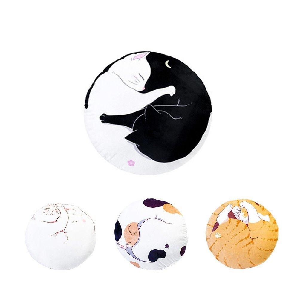 Round Cute Cat Pillow Cat Cushion Cushion Office Cushion Plush Cushion NP-H0TQI-905 - CHL-STORE 