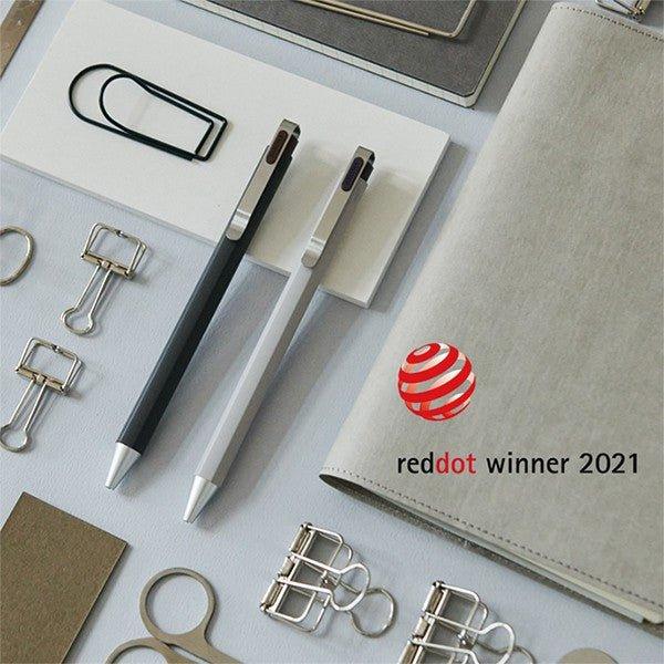 Sakura R-GBN0 Ballsign ID 0.4 0.5 Gel Pen Retro Refill GBN04 GBN05 Light Grey Dark Grey Stainless Steel - CHL-STORE 