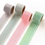 Salt wide grid washi tape Solid color square Decorative material NP-000159 - CHL-STORE 