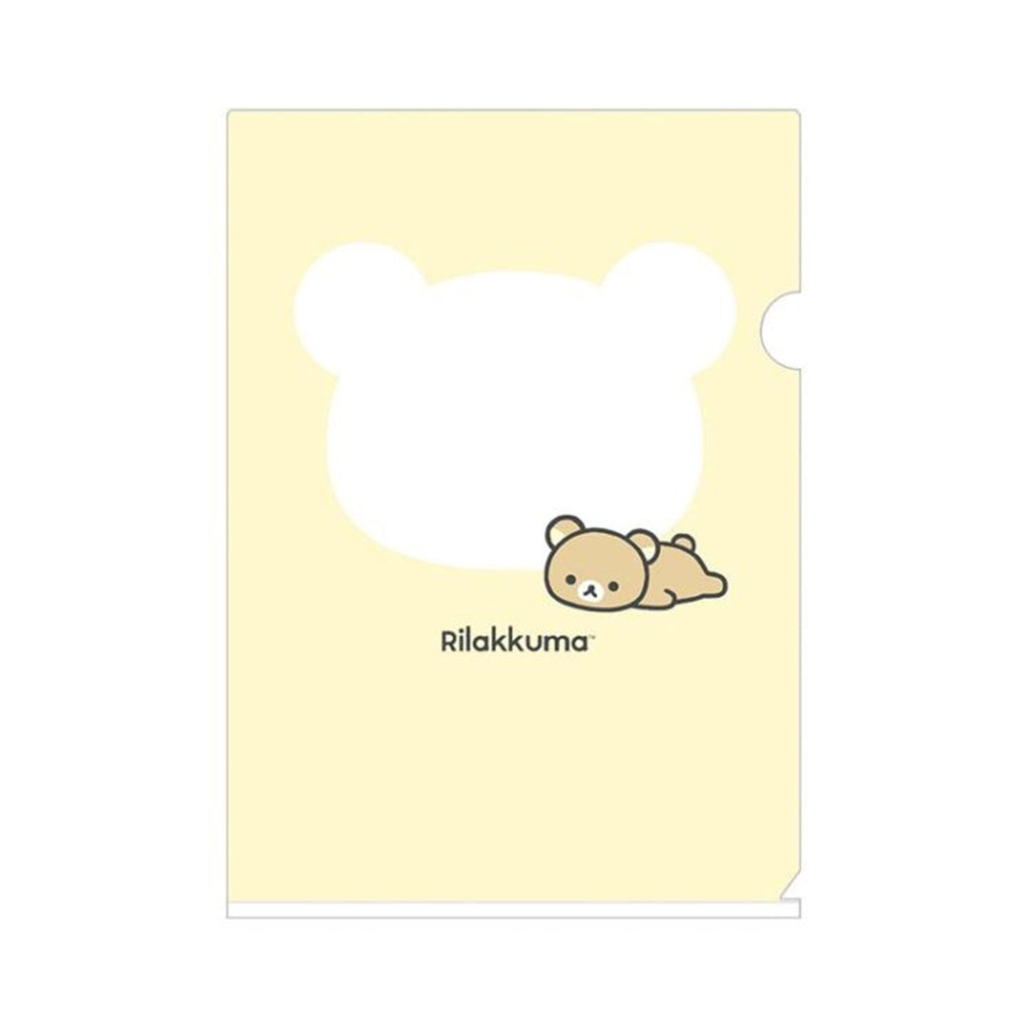 SAN-X CLEAR DOCUMENT DOUBLE-SIDED A4 FOLDERS Rilakkuma Sumikko Gurashi - CHL-STORE 