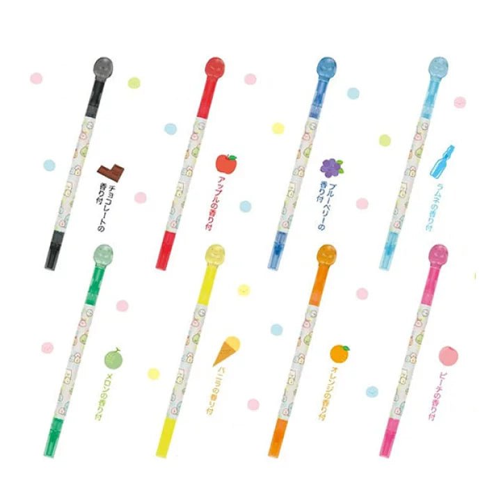 SAN-X PP2990 Sumikko Gurashi Double Head Fragrance Color Markers Candy Color - CHL-STORE 