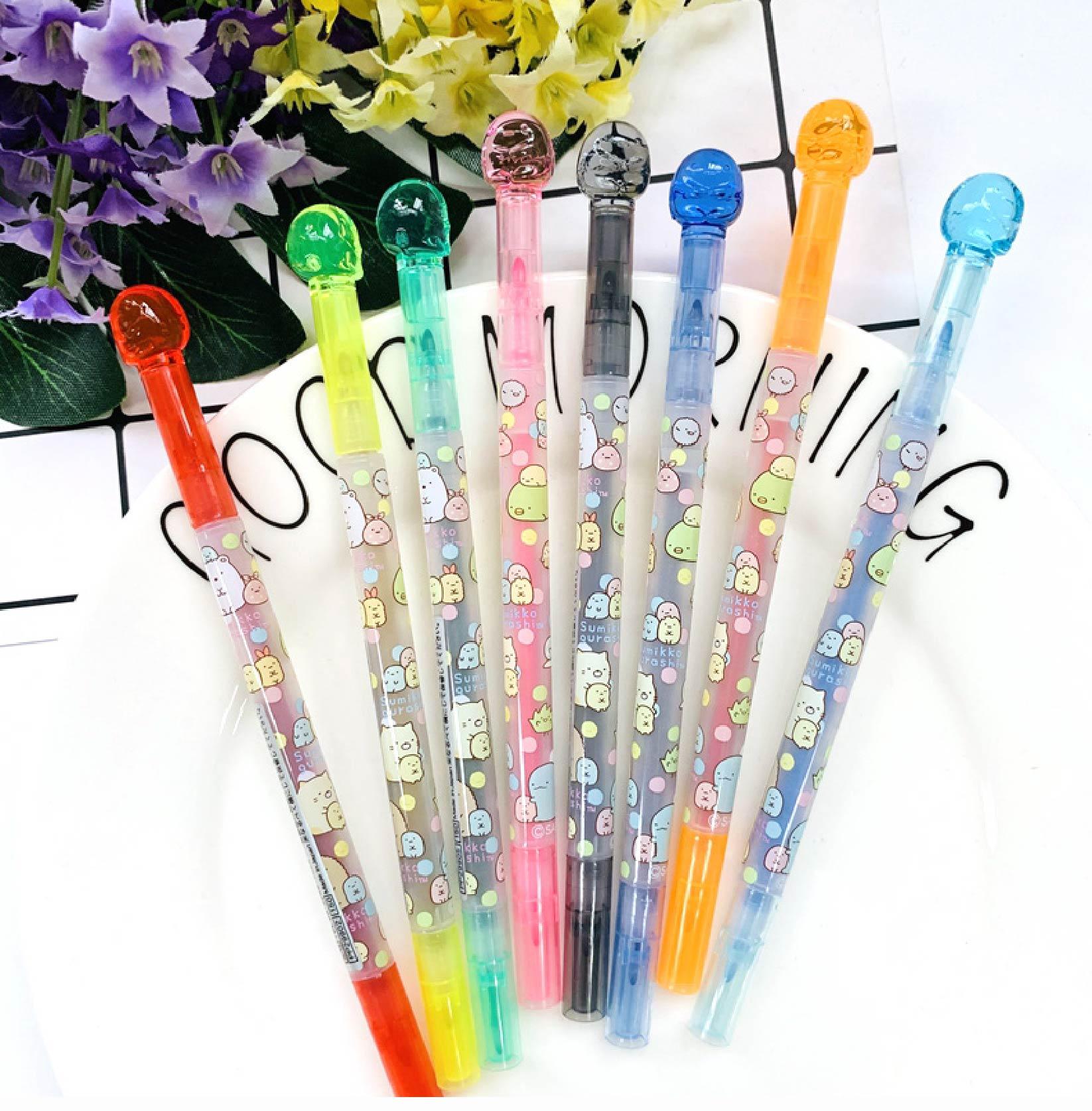 SAN-X PP2990 Sumikko Gurashi Double Head Fragrance Color Markers Candy Color - CHL-STORE 