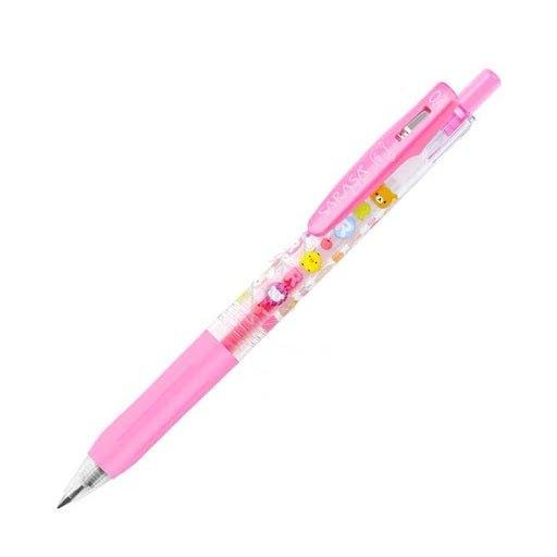 SAN-X Sarasa Clip Rainbow Rilakkuma JJ15 Series 0.4mm Gel pen Pink - CHL-STORE 