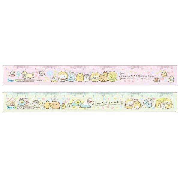 SAN-X Sumikko gurashi dog shape 17cm ruler SQ88601 SQ88602 Cute Ruler - CHL-STORE 