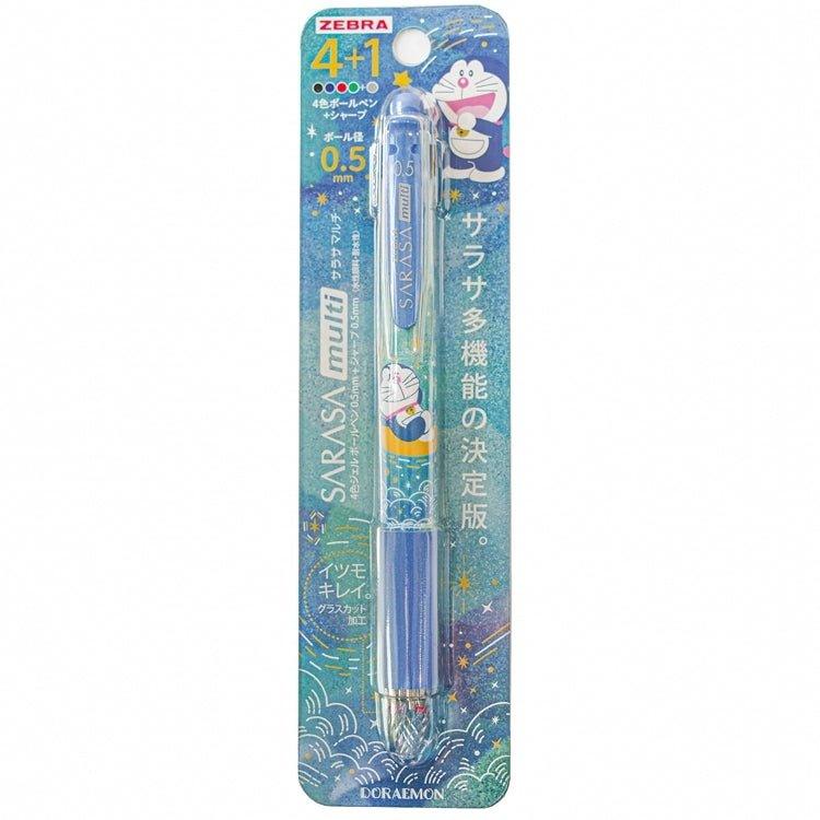 SAN-X x Showa note x SARASA MULTI 4+1 Functional Pen 0.5mm Rilakkuma Doraemon - CHL-STORE 
